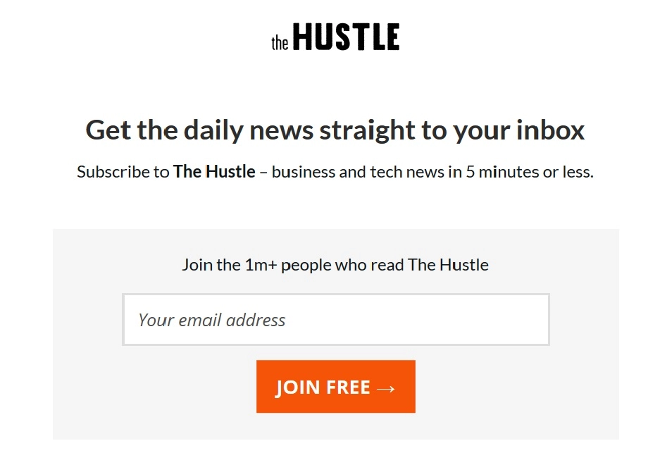 عدد المشتركين الذين تم استخدامهم كدليل اجتماعي في نموذج الاشتراك بالبريد الإلكتروني The number of subscribers used as social proof in an email subscription form