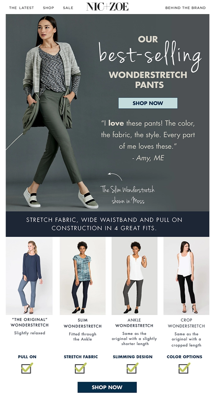 مراجعات العملاء كدليل اجتماعي في البريد الإلكتروني الترويجي Client reviews as social proof in promotional email