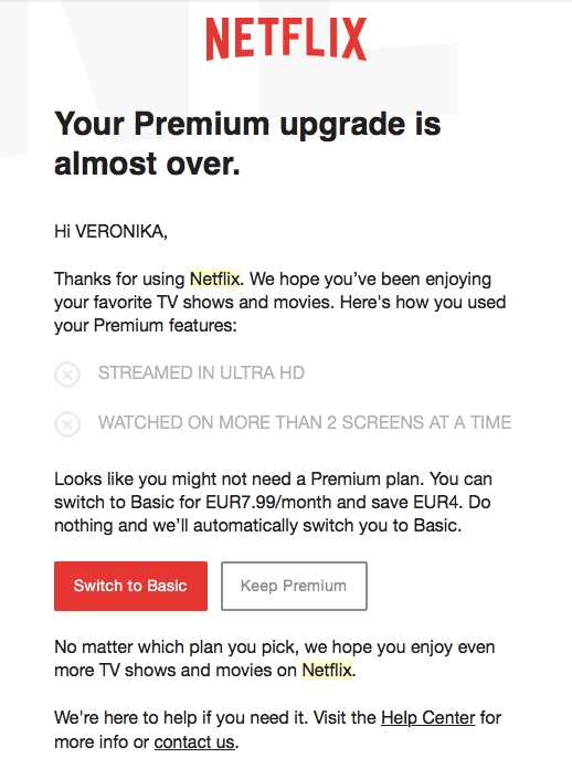 在电子邮件中使用客户数据 using customer data in email