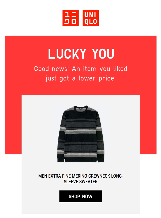 基于用户行为的电子邮件 email based on user behavior