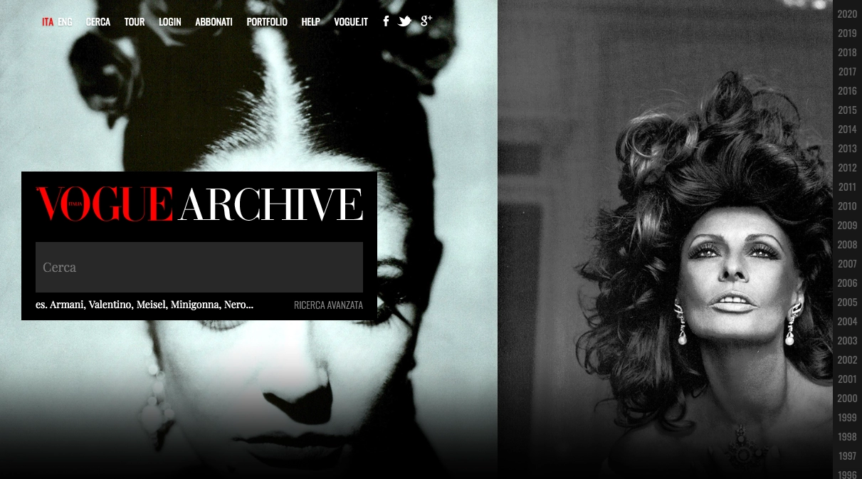 意大利时尚 vogue italia