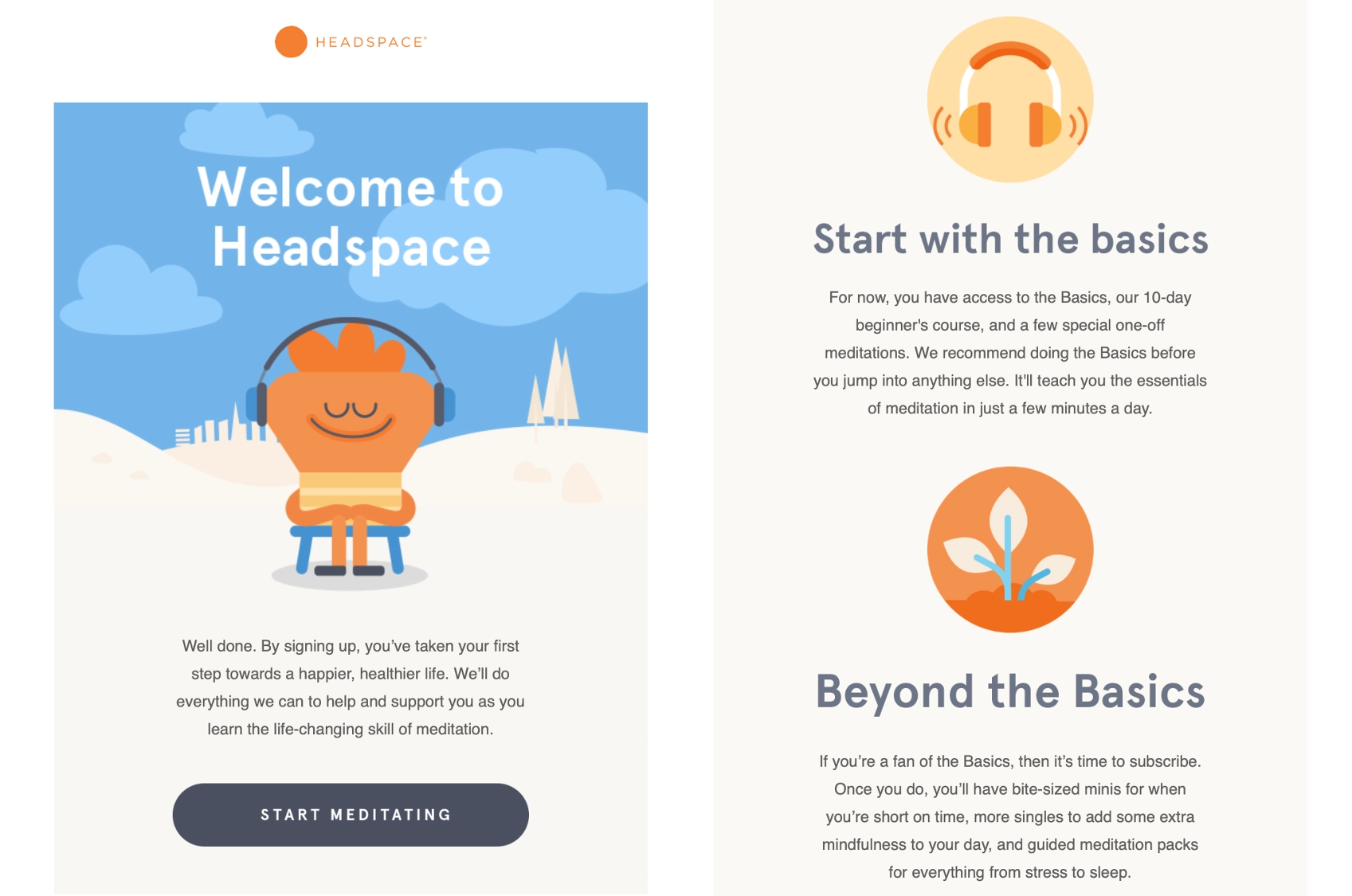 歡迎電子郵件 welcome email