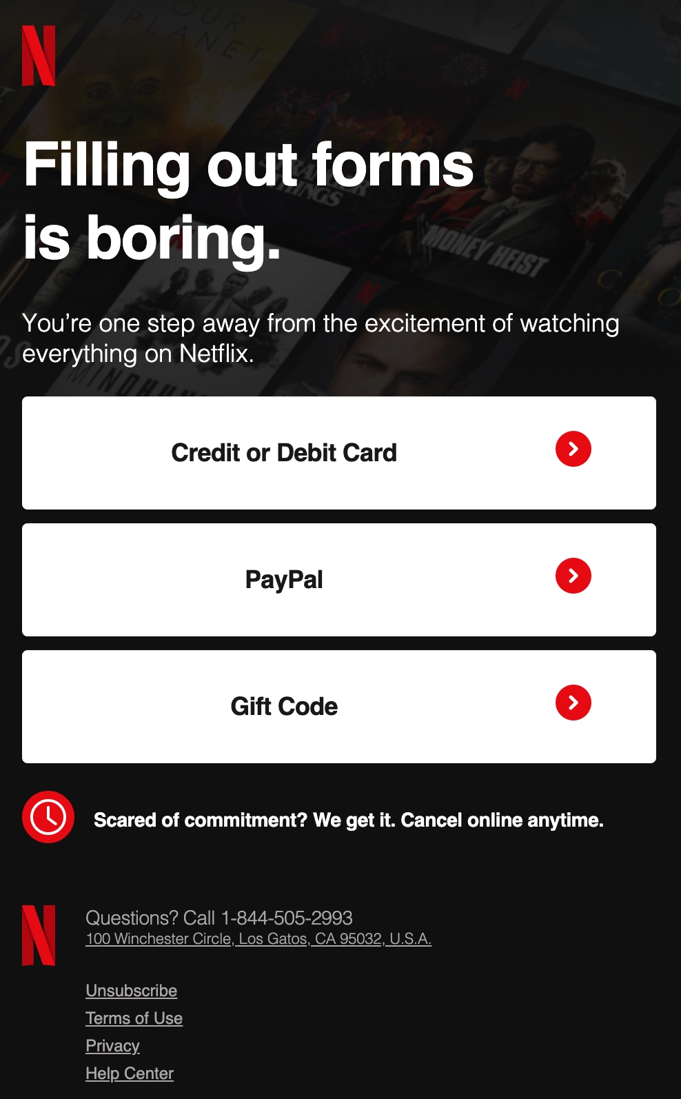 best email campaign example