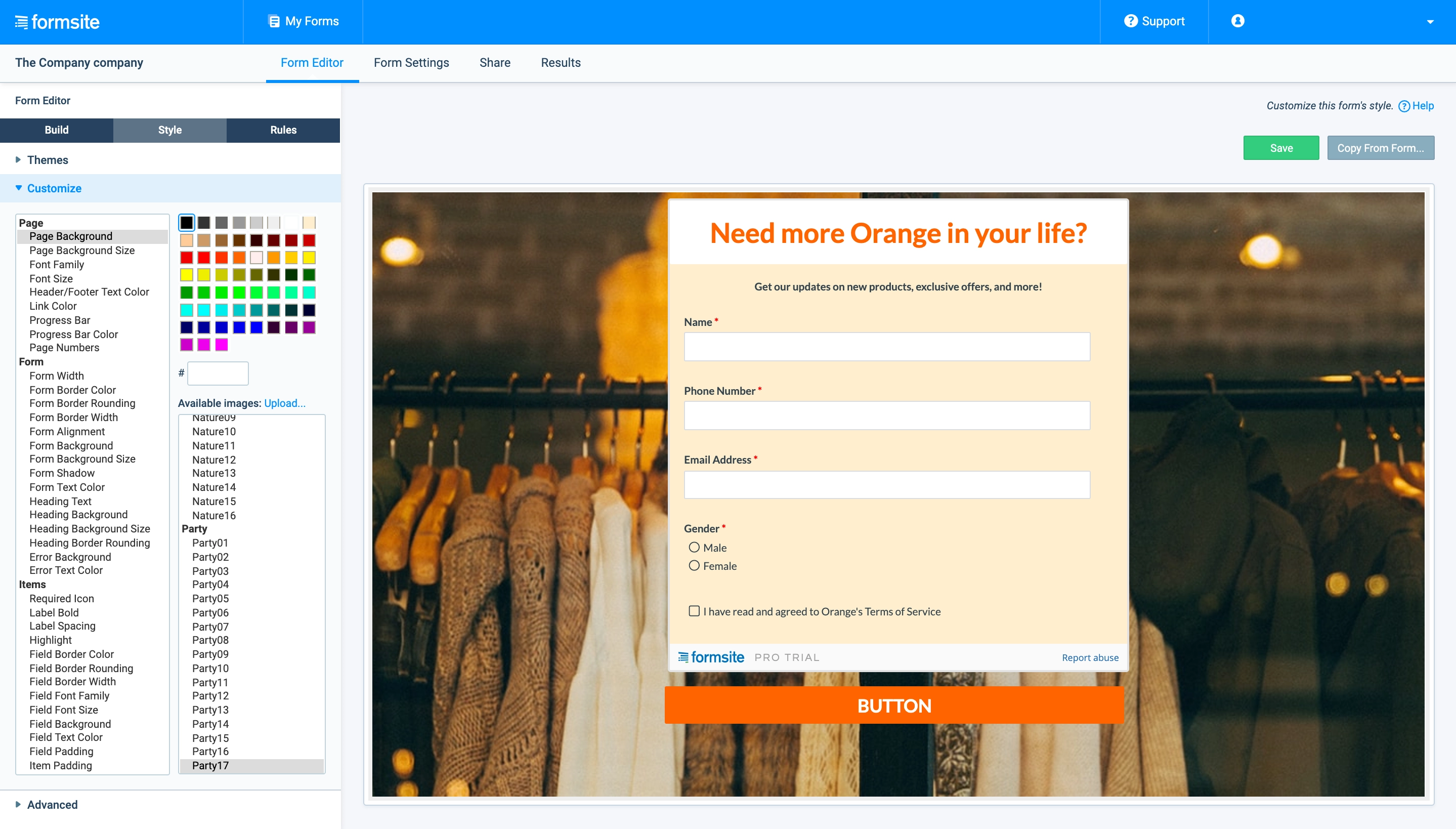 form site form builder form site form builder