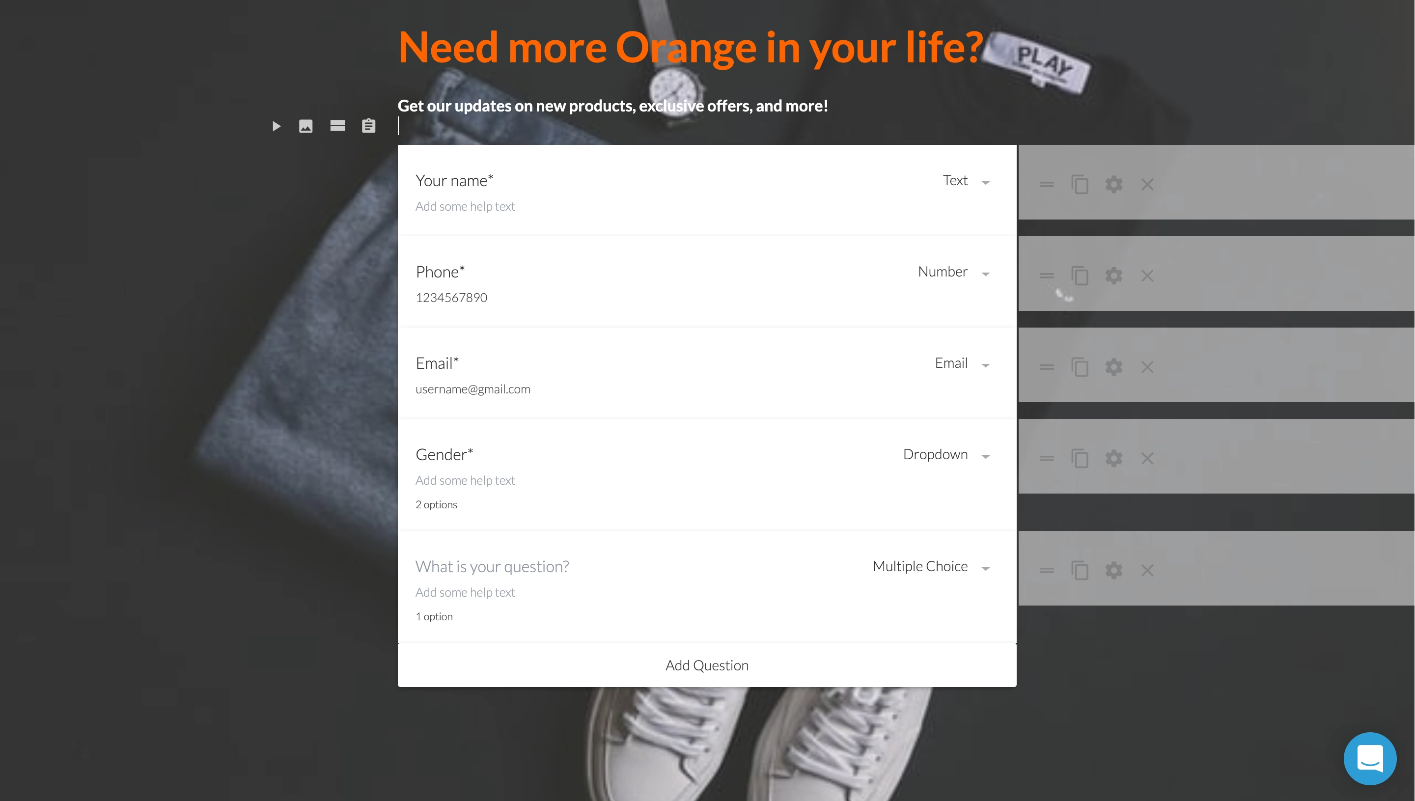 construtor de formulários de papel paperform form builder