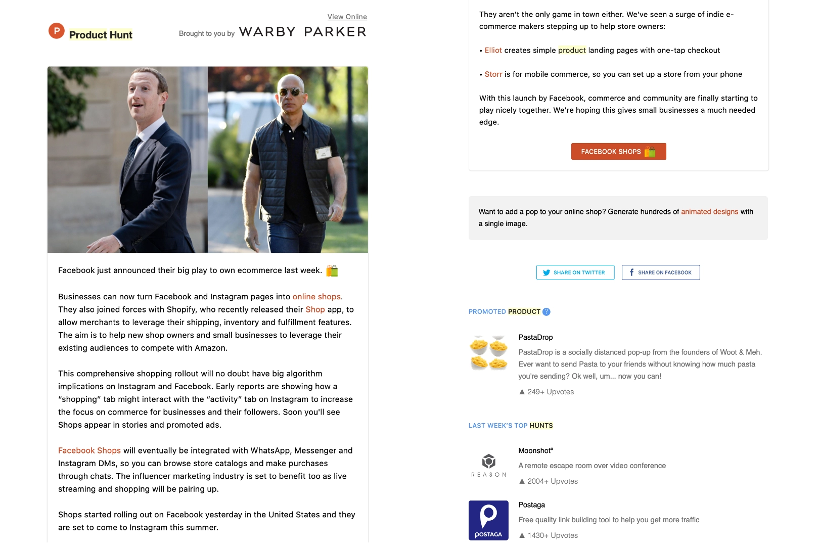 e-mail générant du trafic email generating traffic