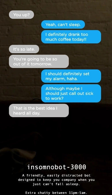 exemple de personnage de chatbot chatbot persona example