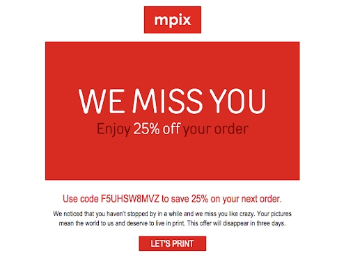 пример повторного вовлечения re-engagement example