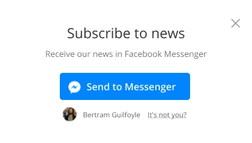แบบฟอร์มสมัคร facebook messenger facebook messenger signup form