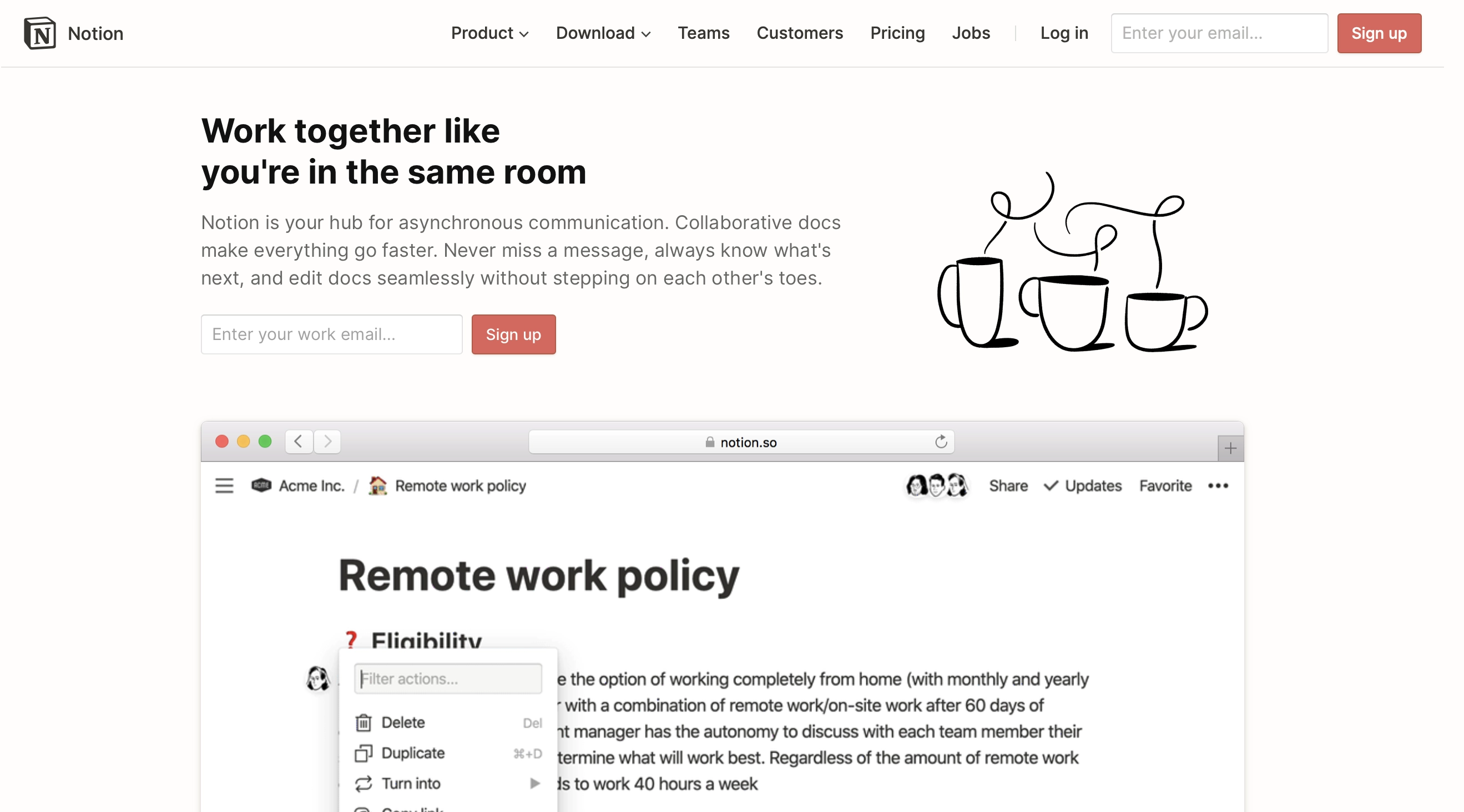 пример рекламной копии целевой страницы landing page sales copy example