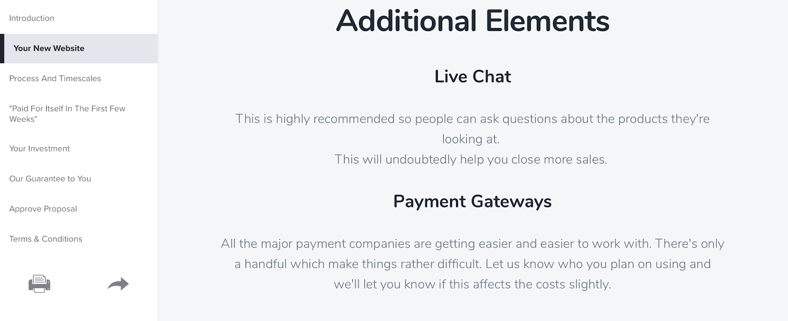 structurarea unei propuneri de vânzare structuring a sales proposal