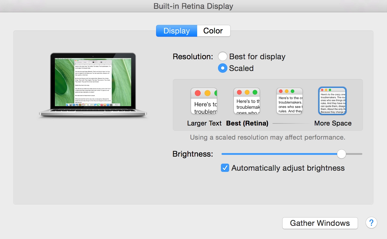 improving the resolution of screenshots on macOS