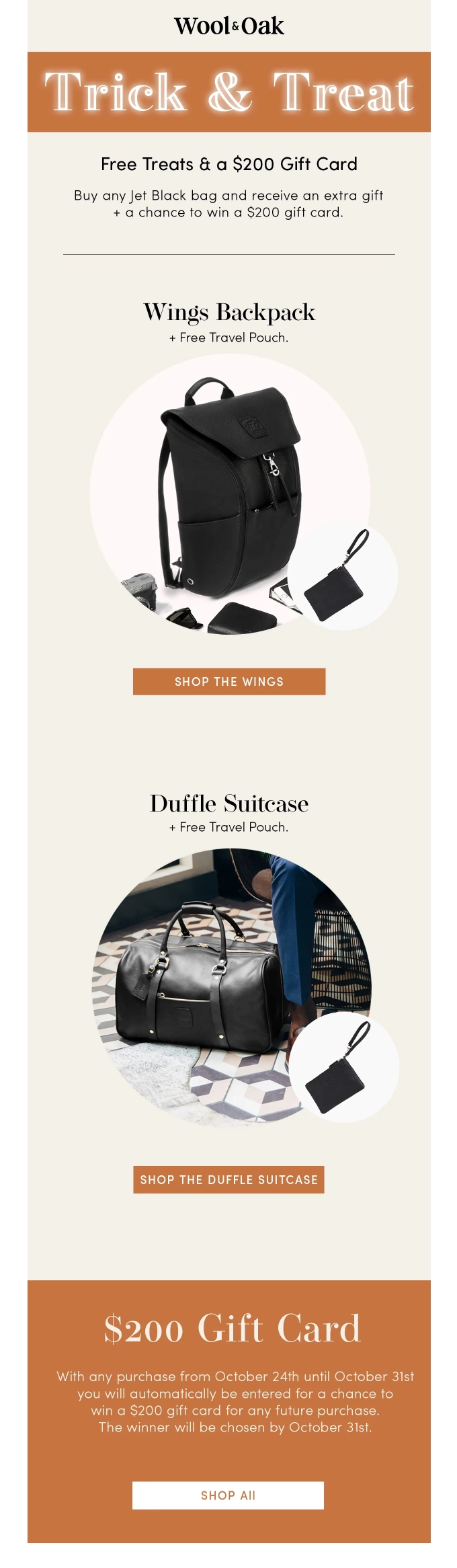 exemplu de e-mail de Halloween halloween email example