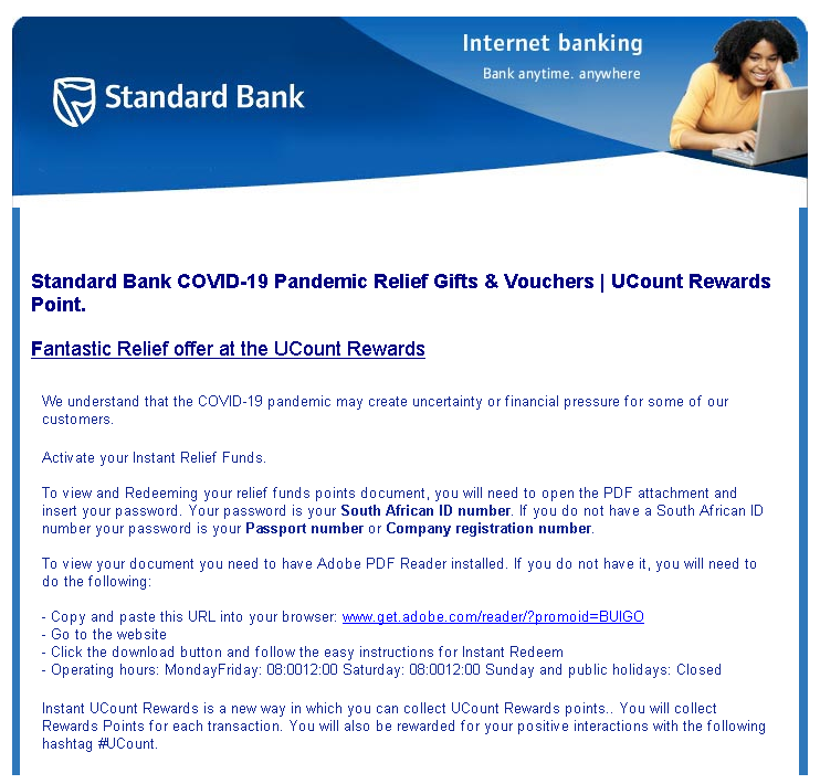 البريد الإلكتروني العشوائي المرتبط بـ covid covid-related spam email