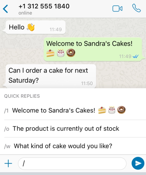 răspunsuri rapide WhatsApp whatsapp quick replies