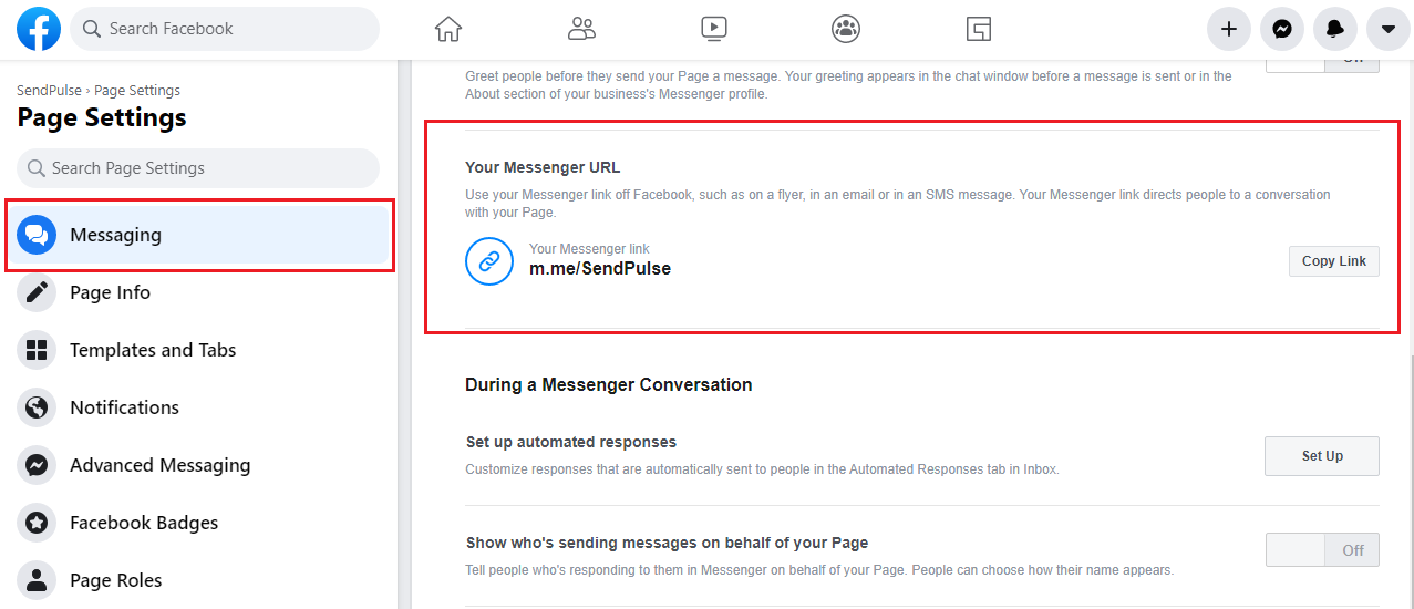 чат-бот m.me ссылка chatbot m.me link