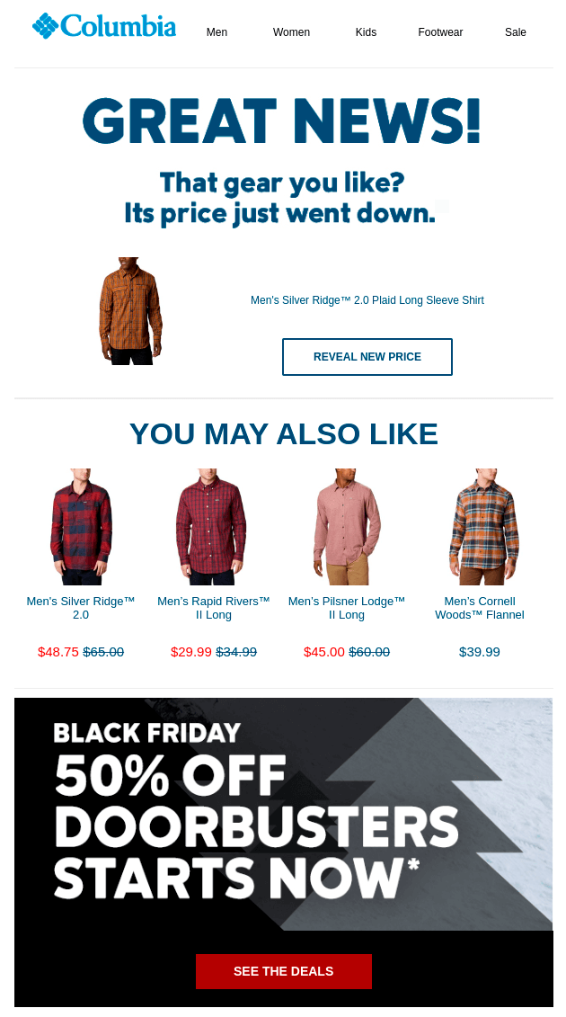 пример письма о брошенной корзине abandoned cart email example