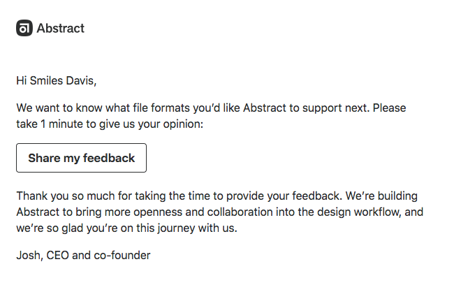 クライアントからのフィードバックを求める asking feedback from clients