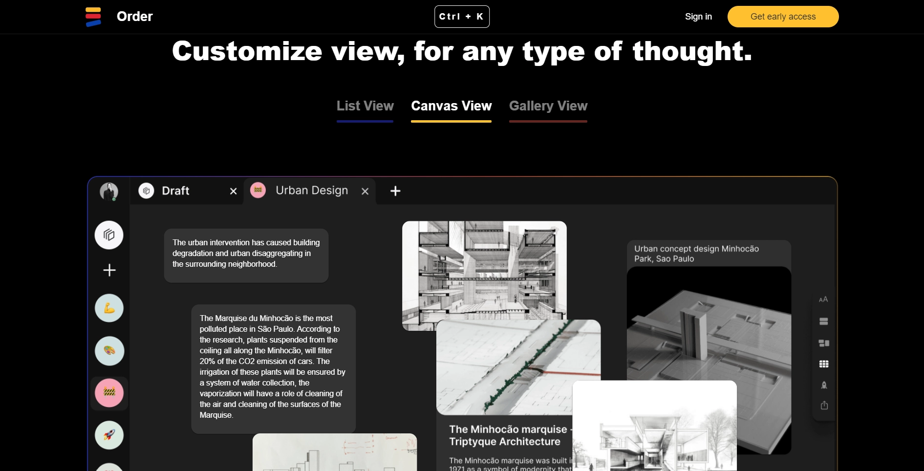 1ページのWebサイトの例 one-page website example