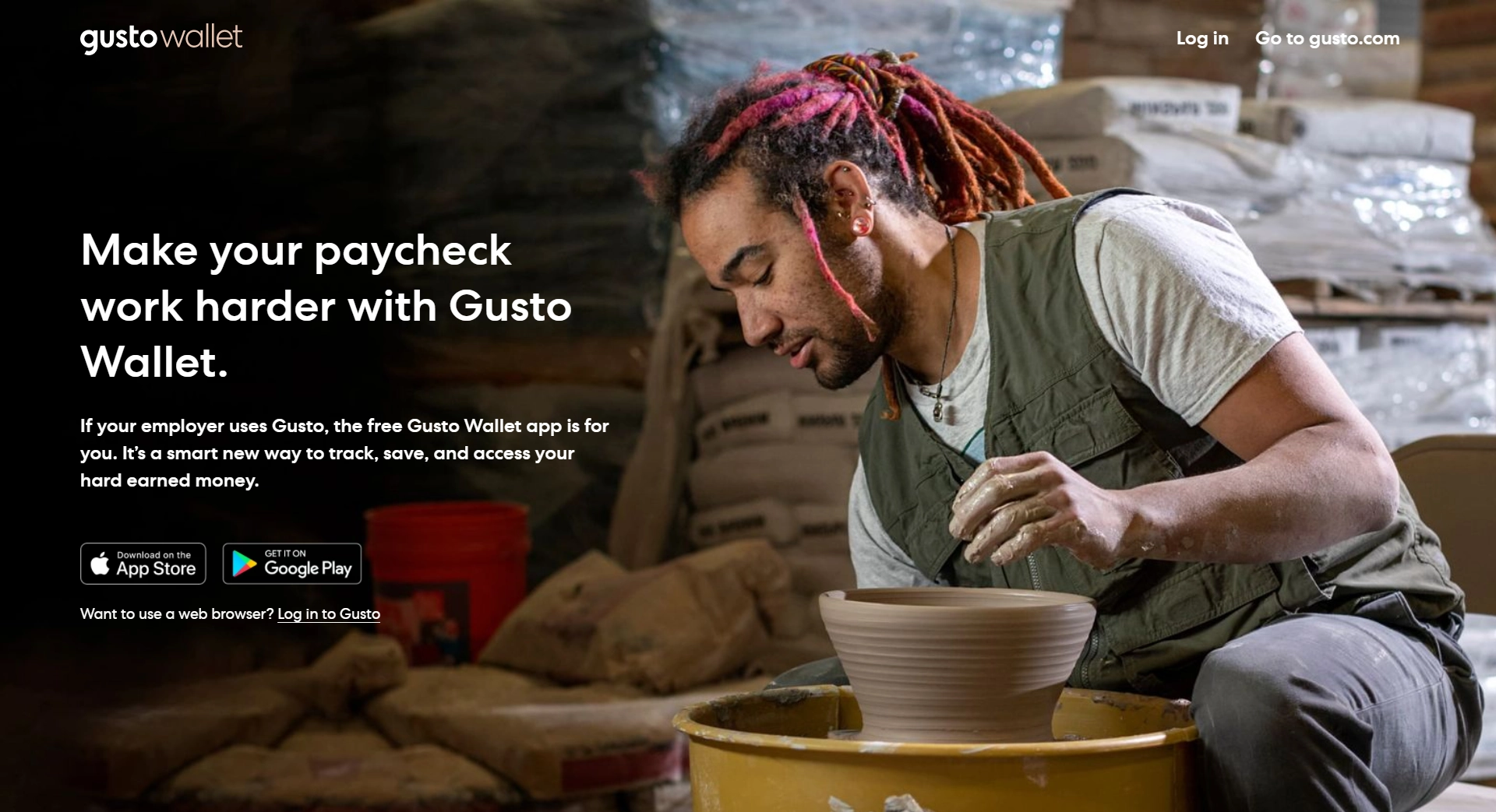 inspiring landing page design