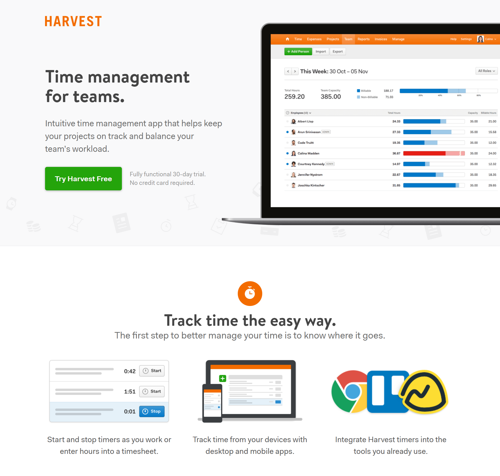 exemple de page de capture de leads lead capture page example