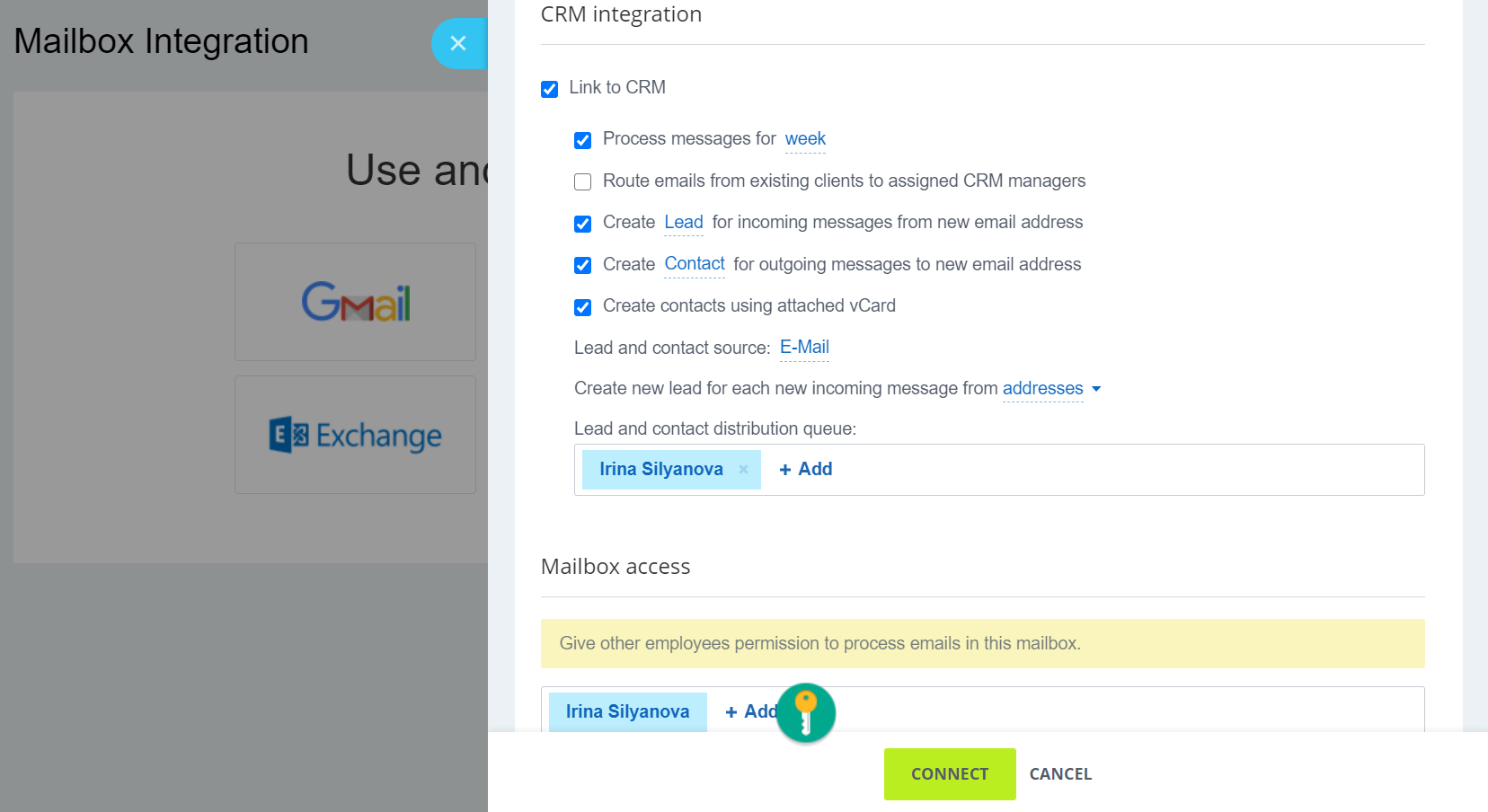 crm email integration
