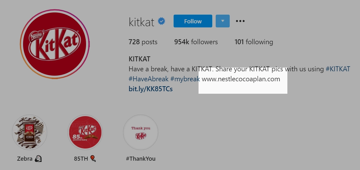 Instagram 生物链接 instagram bio links