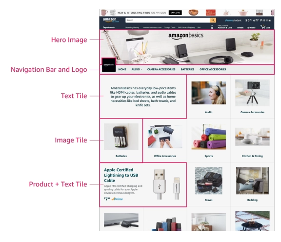 amazon store components