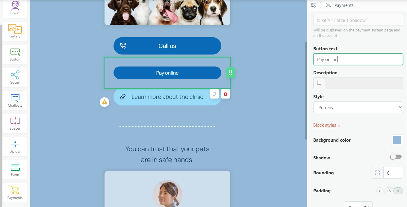 intégration de paiement payment integration