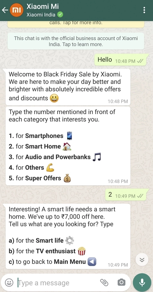 przykład kampanii WhatsApp whatsapp campaign example