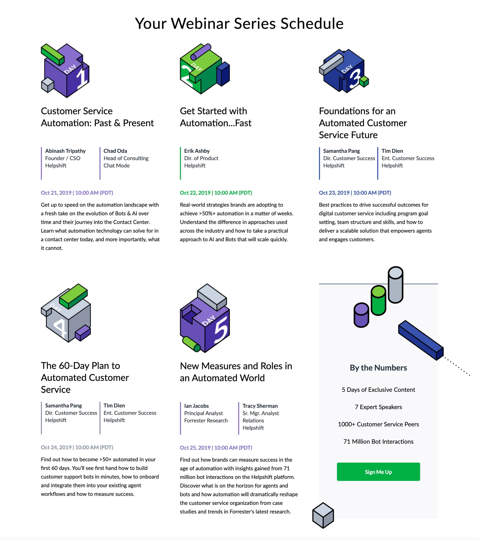 exemplu de pagină de destinație pentru seminarii web webinar landing page example