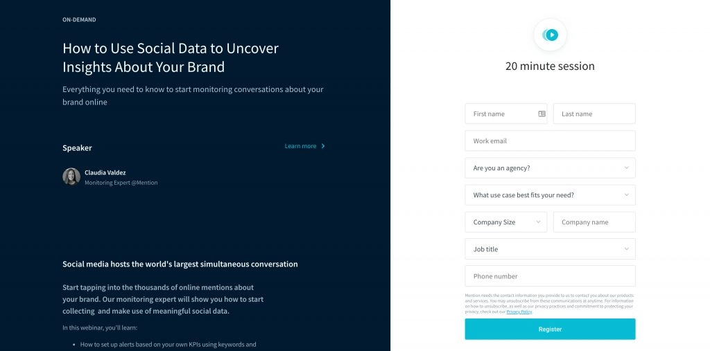 lungimea webinarului webinar length