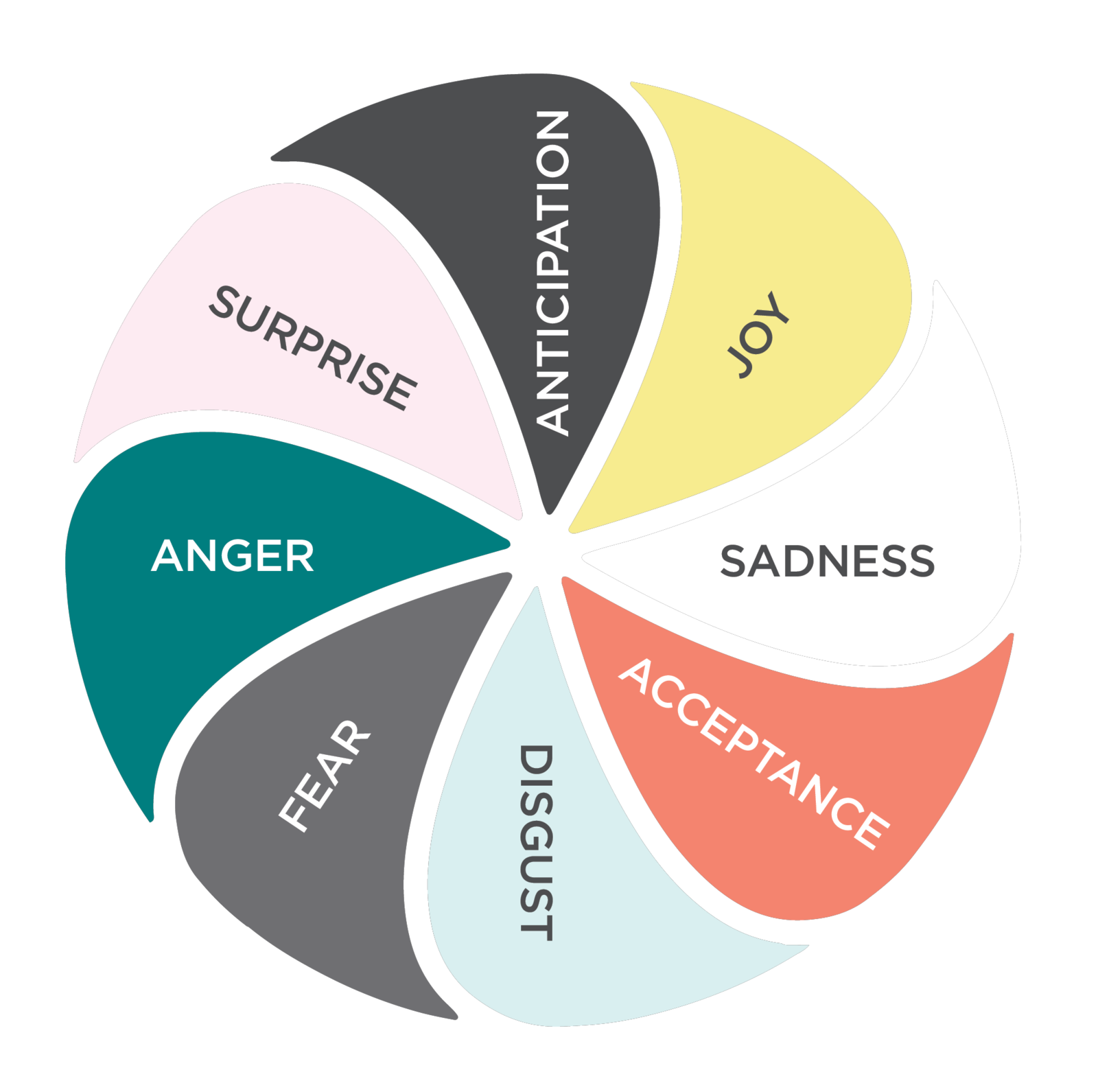 roata emoțiilor wheel of emotions