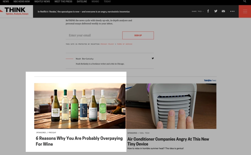 原生广告标题 native ad headline