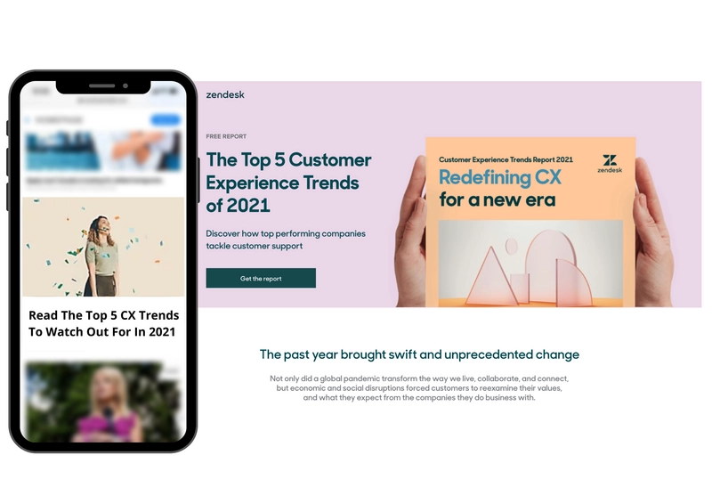 原生广告系列示例 native ad campaign example