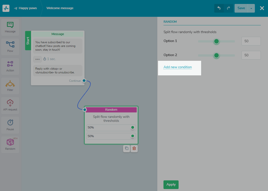 Экспериментируйте с разными скриптами чат-ботов Experiment with different chatbot scripts