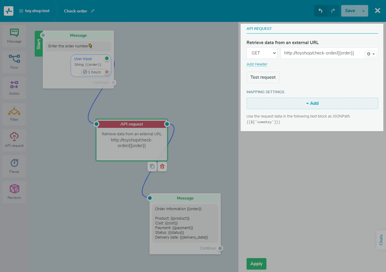 Извлекайте данные из внешних источников за секунды Extract data from external sources within seconds