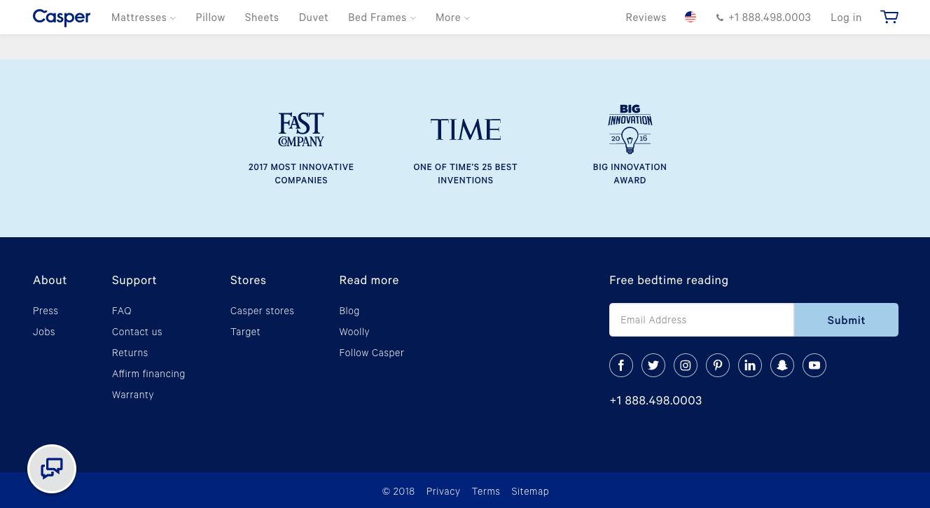 Formular de înscriere Casper
