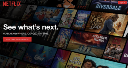넷플릭스 CTA