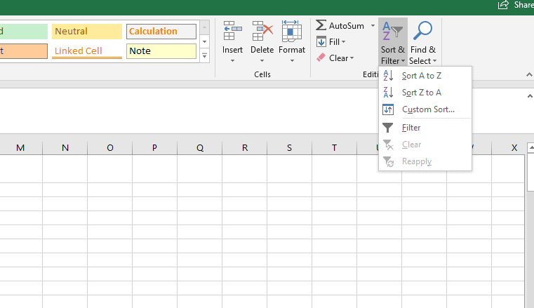 come filtrare le parole chiave nei file CSV