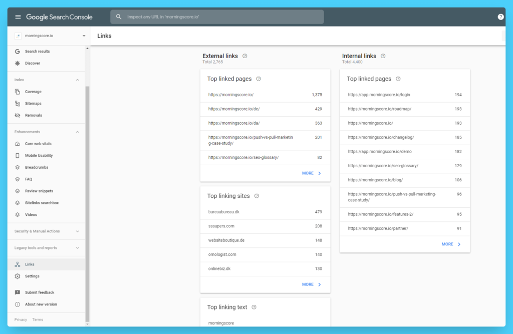 So überprüfen Sie Links zu meinem Website-Link-Legacy-Tool