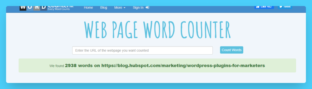 Beispiel für gute Backlinks Onpage-Inhalte