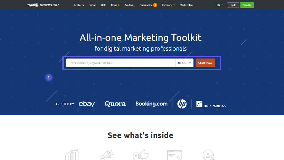 veritabanı gibi karmaşık bir seo aracı