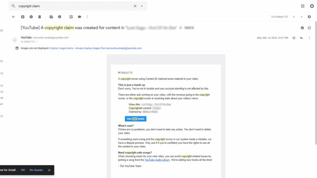 ce se întâmplă dacă videoclipul meu de pe YouTube devine fals