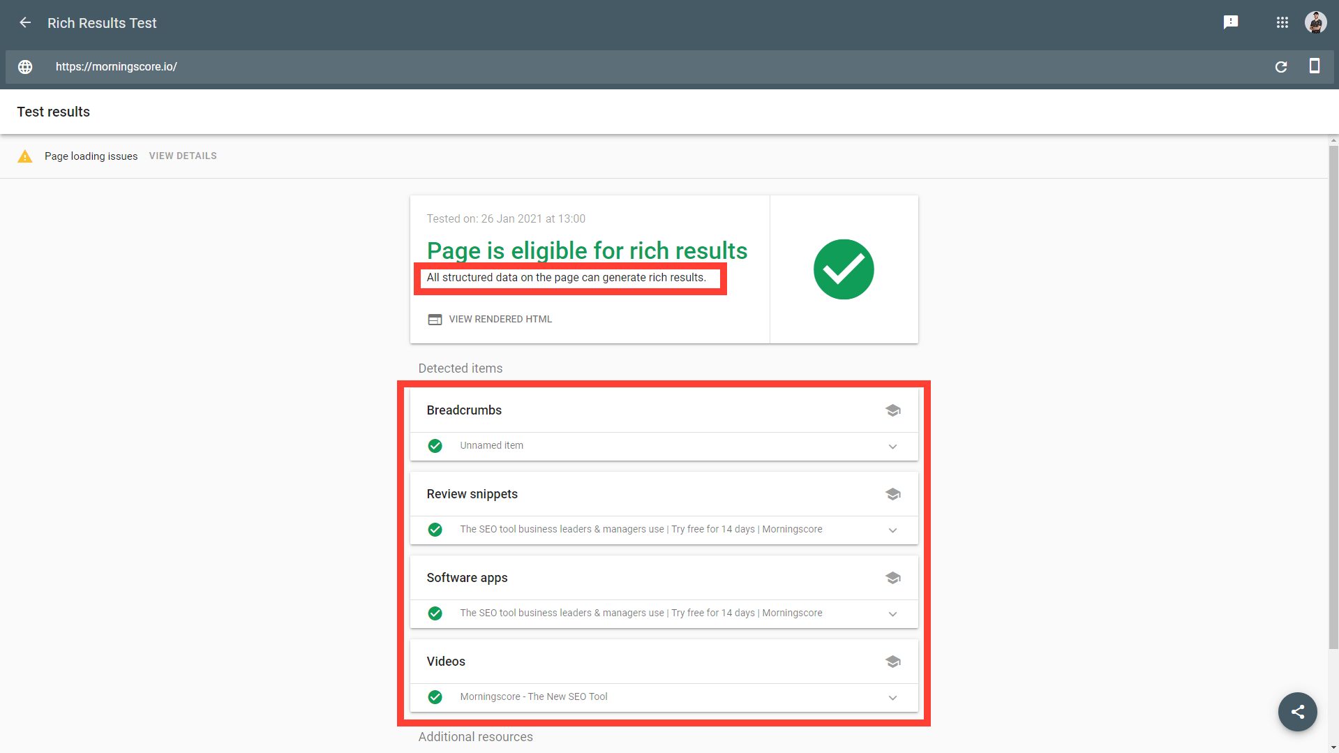 22 중요한 페이지에 구조화된 데이터 구현