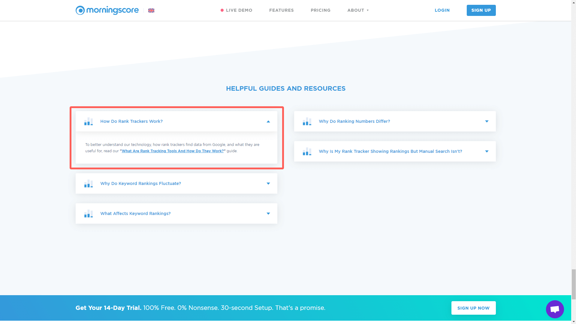improve website appeal with topic content clusters example rank tracker