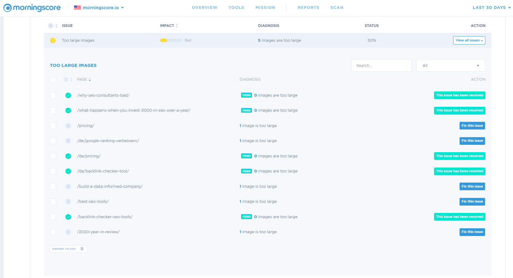 qu'est-ce que le référencement d'image corriger les images trop grandes