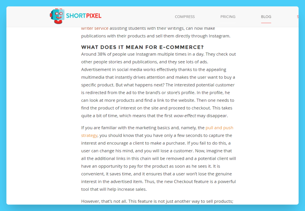 exemple et définition de lien entrant